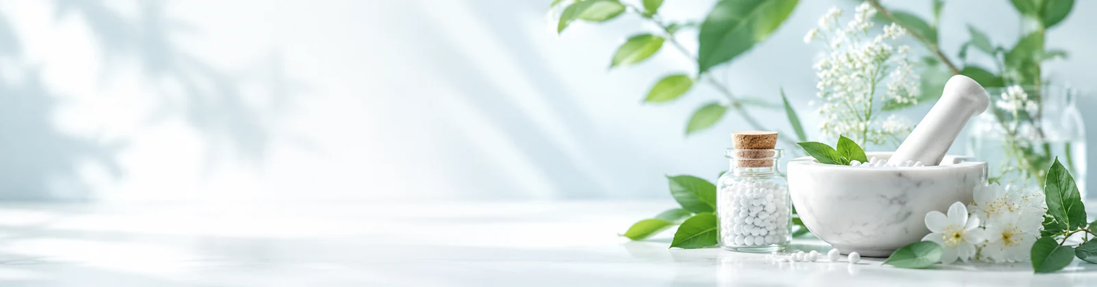 Natural homeopathy consultation banner
